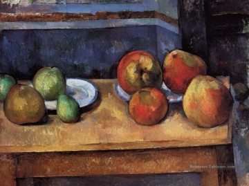 Nature morte impressionnisme œuvres - Nature morte Pommes et poires Paul Cézanne